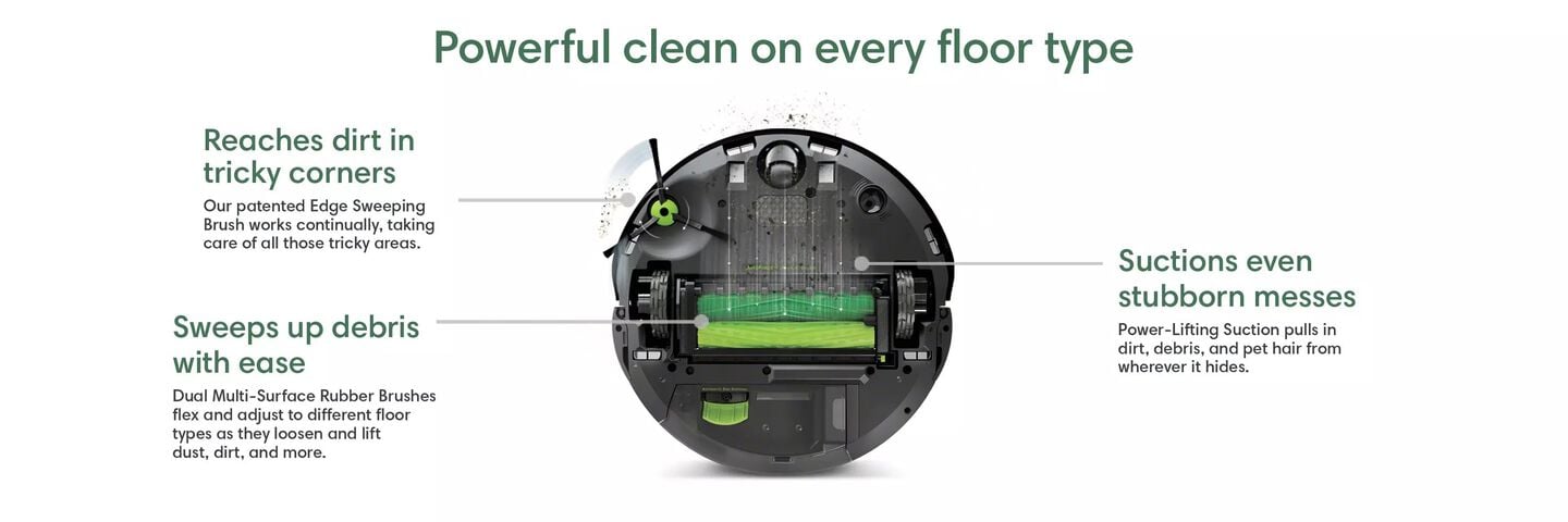 Roomba j7 plus underside